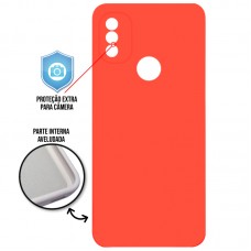 Capa Motorola Moto E20 - Cover Protector Goiaba